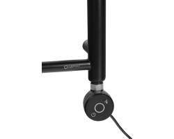 WICHER topná tyč s termostatem, 800 W, černá mat