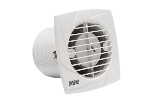 B-12 PLUS T koupelnový ventilátor s časovačem, 20W, potrubí 120mm, bílá