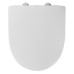 DARIO WC sedátko, Slim, Soft Close, duroplast, bílá
