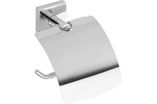 X-SQUARE držák toaletního papíru s krytem, chrom (132112012)