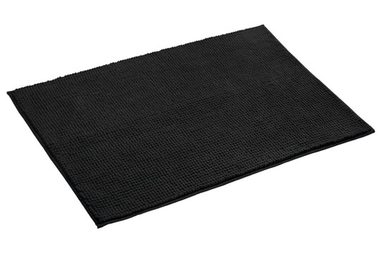 CHENILL koupelnová předložka 50x80cm, 100% polyester, černá