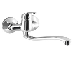 AQUALINE 35 nástěnná baterie rozteč 100mm, ramínko ploché zvýšené, chrom