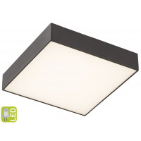 RISA stropní svítidlo LED 30W, 300x55x300mm, 230V, černá