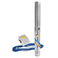 4" ELECTRA INOX 100/68 M Článkové celonerezové vícestupňové ponorné čerpadlo