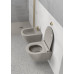 PURA závěsná WC mísa, Swirlflush, 36x50cm, tortora dual-mat