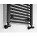 DIRECT otopné těleso s bočním připojením 450x1680 mm, černá mat