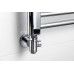 CORNER COMBI SIMPLY připojovací sada ventilů triaxiální, pravé provedení, chrom