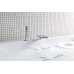 Ruční sprcha, hranatá, 220mm, ABS/chrom
