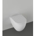 INFINITY závěsná WC mísa, Rimless, 36,5x53cm, bílá mat
