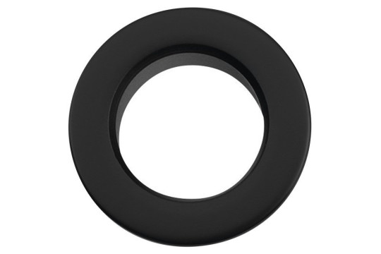 Krytka přepadu umyvadla Ø 32mm, černá