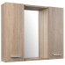 ZOJA/KERAMIA FRESH STRIP galerka s LED osvětlením, 70x60x14cm, dub platin