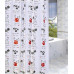 Sprchový závěs 180x180cm, vinyl, kočky