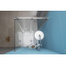 EASY LINE obdélníkový sprchový kout 800x900mm, skládací dveře, L/P varianta, čiré sklo