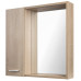 ZOJA/KERAMIA FRESH STRIP galerka s LED osvětlením, 60x60x14cm, levá, dub platin