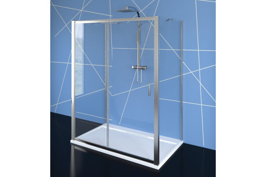 EASY LINE třístěnný sprchový kout 1300x700mm, L/P varianta, čiré sklo