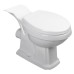 ANTIK WC kombi mísa, 35x72cm, zadní odpad, bílá