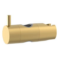 Držák pro sprchovou tyč 23mm, ABS/zlato mat