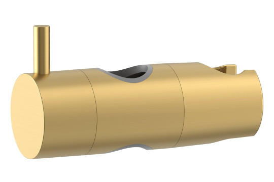 Držák pro sprchovou tyč 23mm, ABS/zlato mat