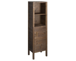 BRAND doplňková skříňka 40x140x30cm, pravá, mořený smrk
