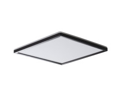 AZPO stropní LED svítidlo, 420x420mm, 22W, IP54, černá mat
