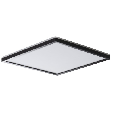 AZPO stropní LED svítidlo, 420x420mm, 22W, IP54, černá mat