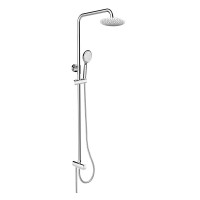 Mereo, Sprchový set s tyčí, nerezová hlavová sprcha a třípolohová ruční sprcha CB95001SS1