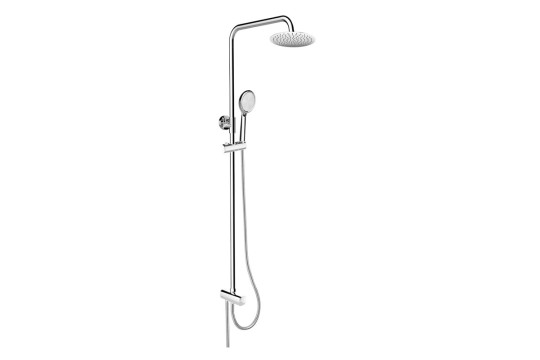 Mereo, Sprchový set s tyčí, nerezová hlavová sprcha a třípolohová ruční sprcha CB95001SS1