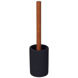 CRAFT WC štětka na postavení, acacia/černá