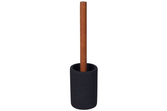 CRAFT WC štětka na postavení, acacia/černá