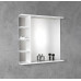 KORIN STRIP zrcadlo s LED osvětlením a policemi 70x70x12cm