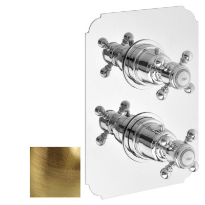 SASSARI podomítková sprchová termostatická baterie, 1 výstup, bronz (LO89161BR)