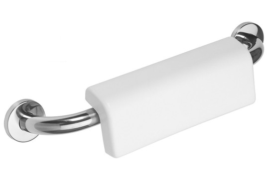 HANDICAP madlo se zádovou opěrkou, 500mm, nerez lesk