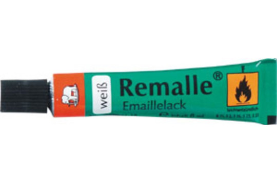 REMALLE opravný smalt, 8 ml, bílá