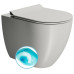 PURA WC mísa stojící, Swirlflush, 36x55cm, spodní/zadní odpad, cenere dual-mat