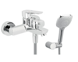 Vanová nástěnná baterie ECO, 150 mm, chrom Vanová nástěnná baterie ECO, 150 mm, chrom