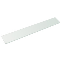Polička 1000x100x8mm, mléčné sklo Polička 1000x100x8mm, mléčné sklo