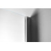 WALK-IN zástěna jednodílná k instalaci na zeď, 800x1900 mm, sklo brick