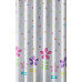 Sprchový závěs 180x180cm, polyester, květovaný barevný