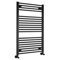 DIRECT otopné těleso s bočním připojením 600x960 mm, černá mat