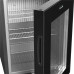 Minibar prosklené dveře, černá TM33G
