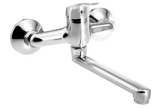 AQUALINE 35 nástěnná baterie, ramínko ploché, 220 mm, chrom