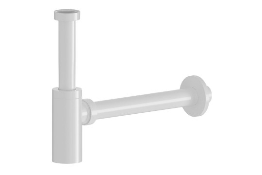 Umyvadlový sifon 5/4", DN32, bílá