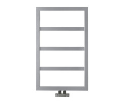 DENALI otopné těleso 550x904 mm, stříbrná strukturální