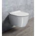 PURA závěsná WC mísa, Swirlflush, 46x36cm, bílá ExtraGlaze