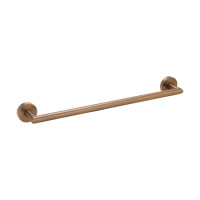 X-ROUND COPPER držák ručníků 450mm, měď mat