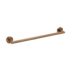 X-ROUND COPPER držák ručníků 450mm, měď mat