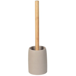 RIKO WC štětka na postavení, béžová/bambus