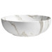 RONDANE keramické umyvadlo na desku Ø 41cm, bianco carrara