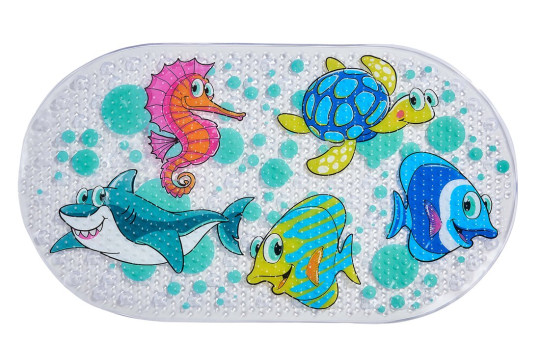 SEA podložka do vany, 69x39cm, s protiskluzem, PVC, multi color