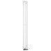 PILON otopné těleso 196x1800mm, se třemi háčky pro ručník, bílá mat